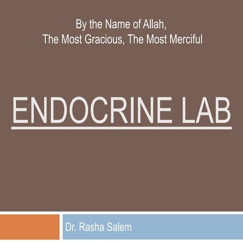 Endocrine pathology lab