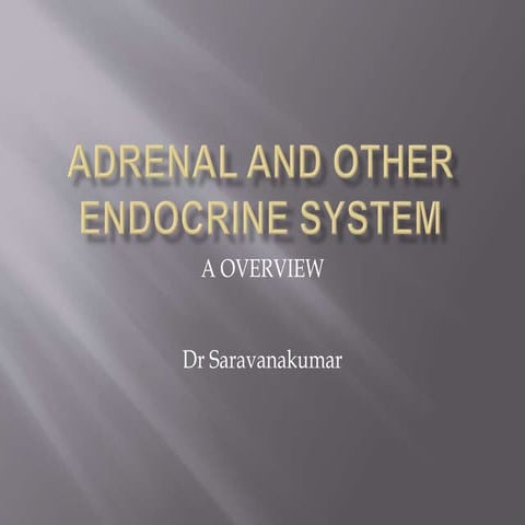 Endocrine system