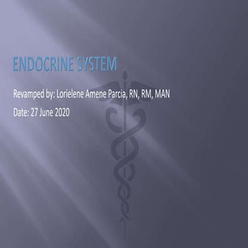 Endocrine system