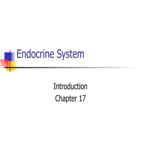 Endocrine system parta