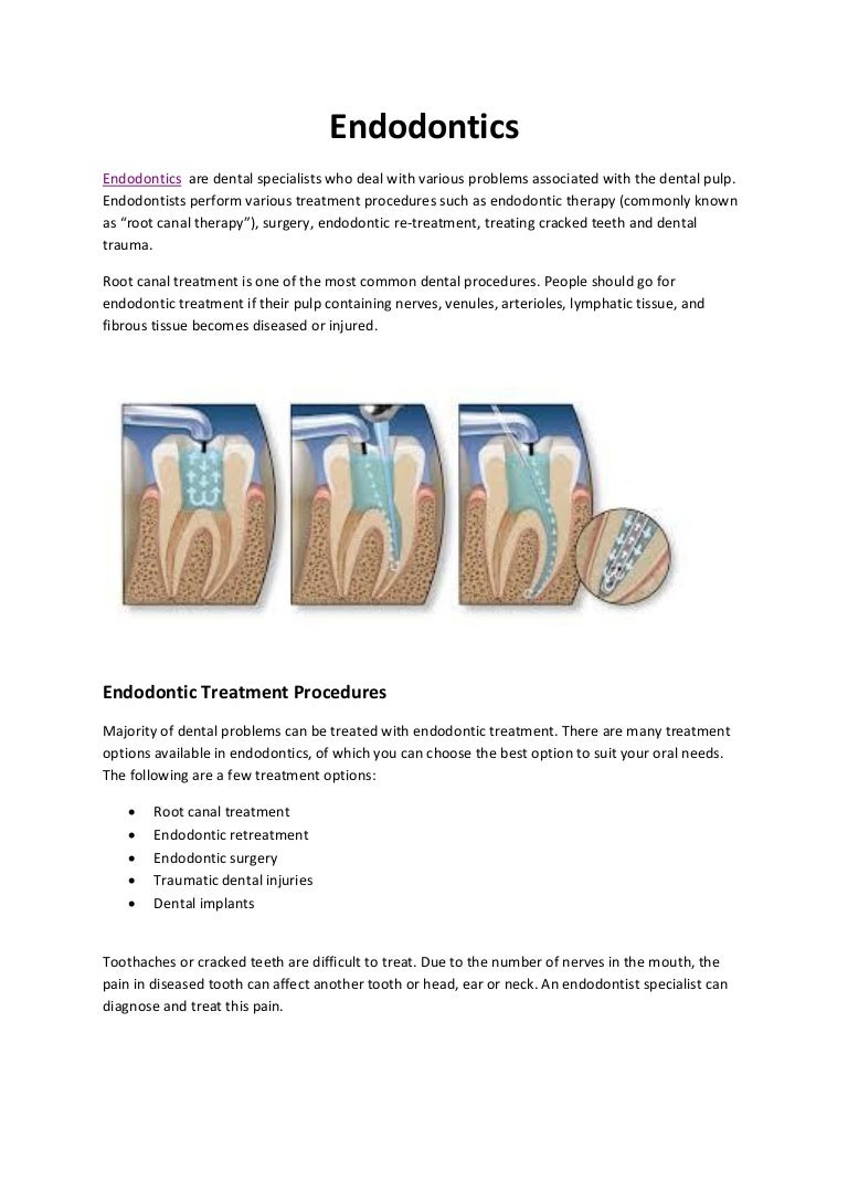 Endodontics