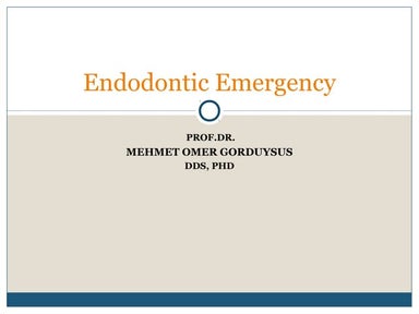Endo emergency