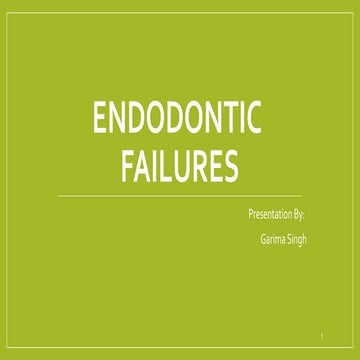 Endo failure | PPT