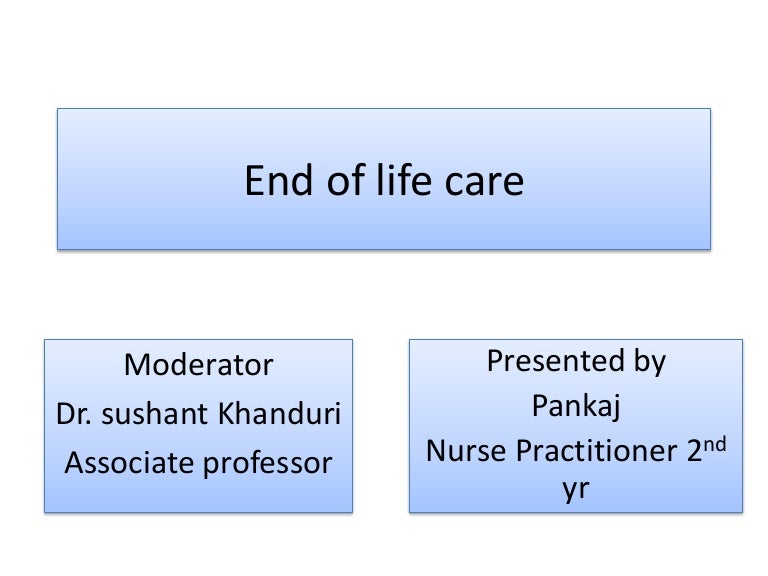 End Of Life Care