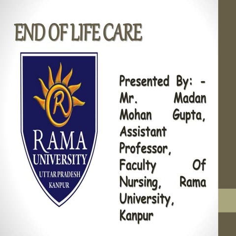End of life care