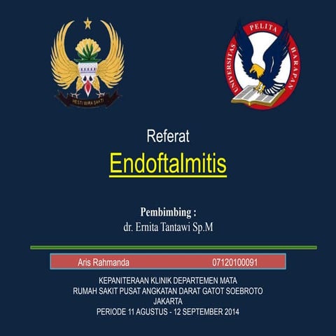 Referat Endophtalmitis