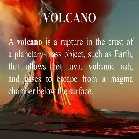 Endogenous disasters   volcanoes