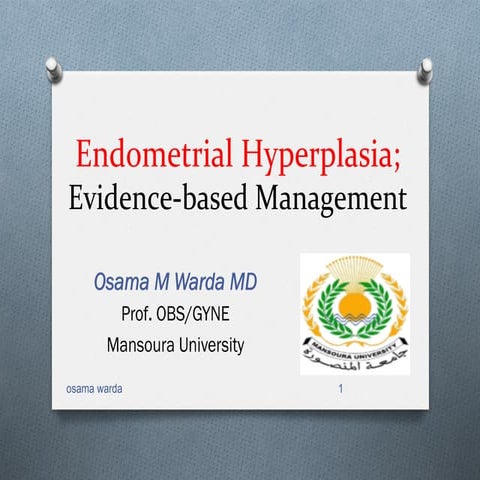 Endometrial hyperplasia