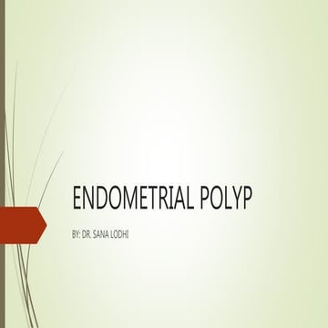 Endometrial polyp
