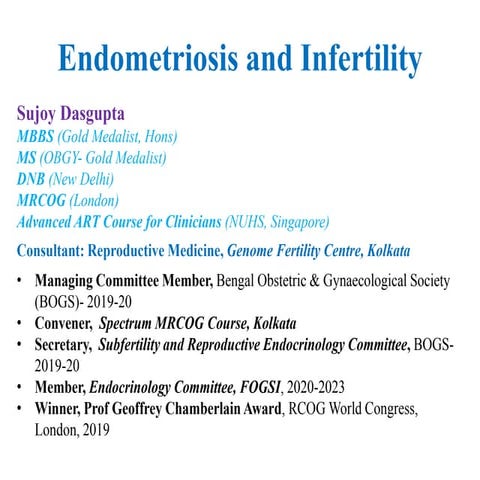Endometriosis and Infertility