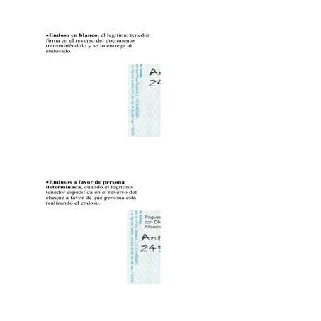Clases de endoso (continuación) | PPTX