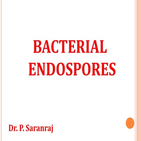 Endospores