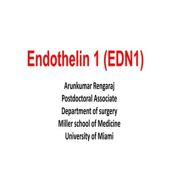 Endothelin.pptx
