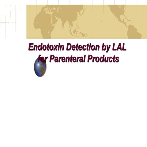 Bacterial Endotoxin Test