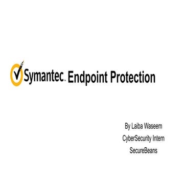Symantec Endpoint Protection Presentation Slide