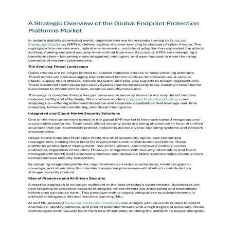 Understanding Endpoint Security: A Guide For Everyone | PDF