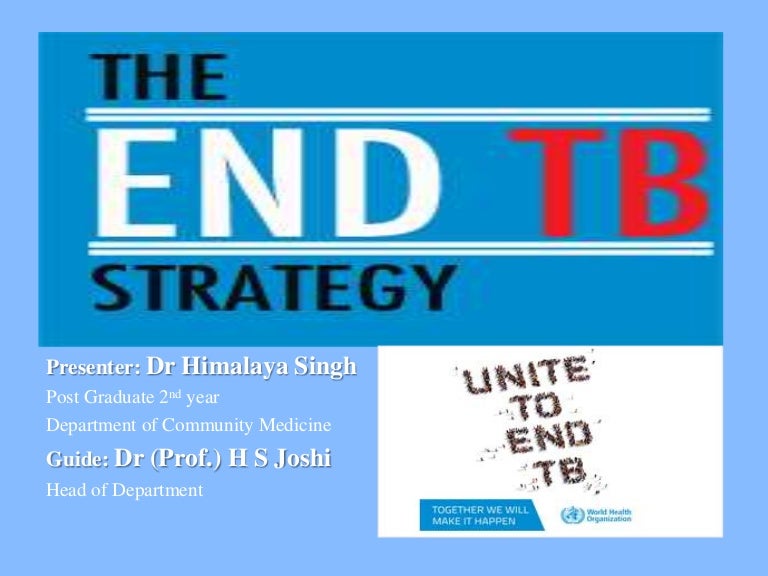 End tb strategy
