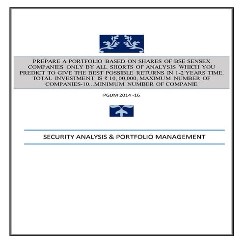 Portfolio study latest