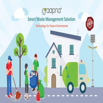 End-to-End solution - Mobile APP, Web & Smart Iot Bin 