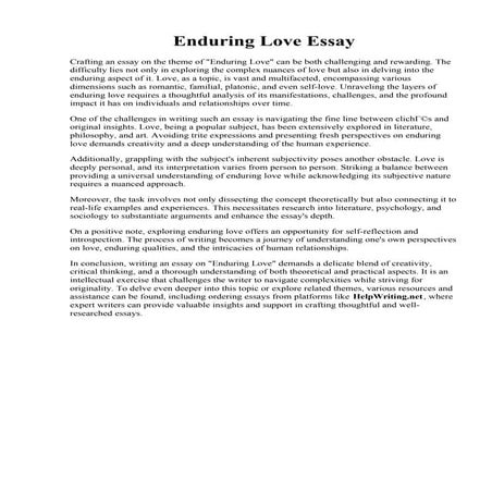 Enduring Love Essay.pdf