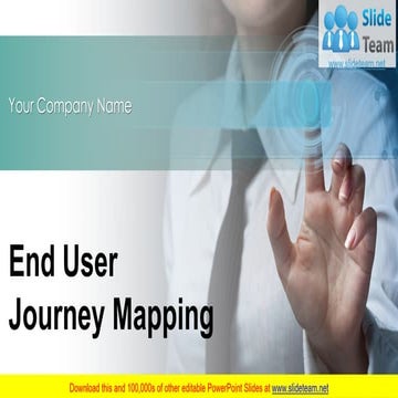 End User Journey Mapping PowerPoint Presentation Slides