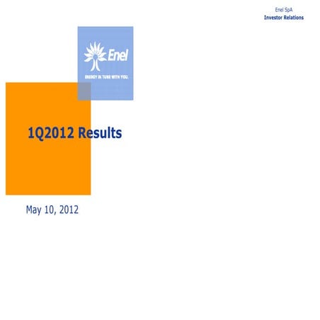 1Q2012 results presentation