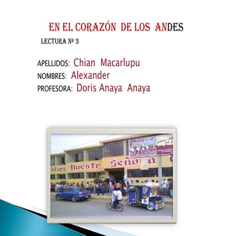 En el corazon de los andes PPT