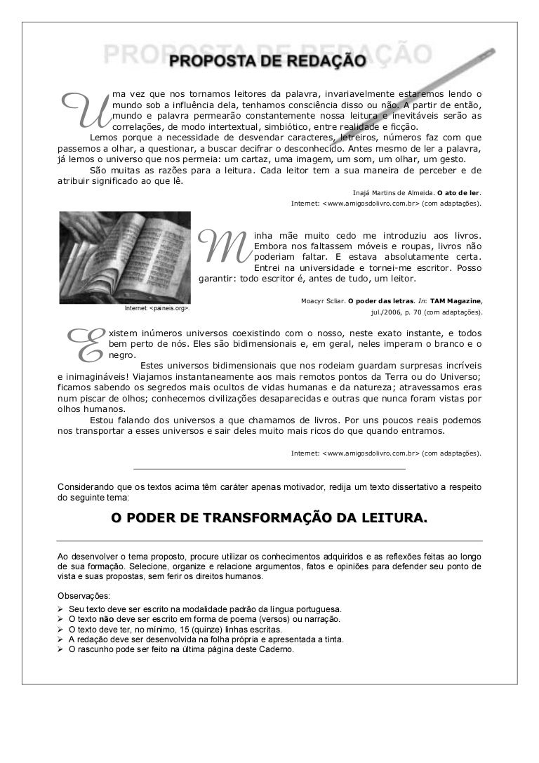 Enem No Primeiro Semestre De 2006 O Movimento Global