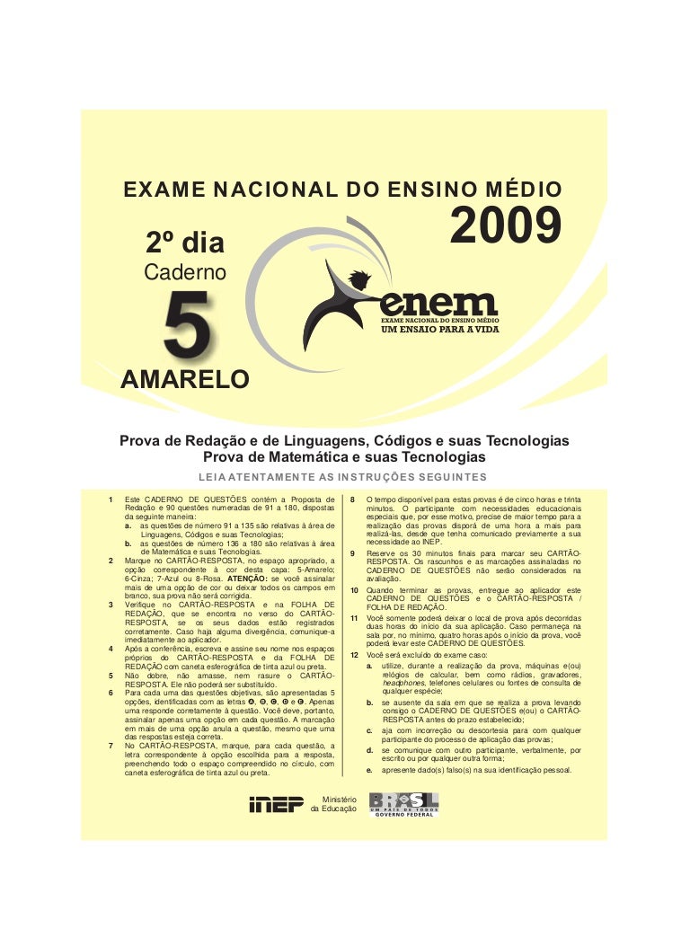 Enem Ppl 2009 Na Bíblia A Criação Do Mundo