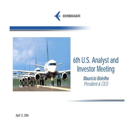 2006* Encontro De Investidores Em Ny   ApresentaçãO Corporativa (Ingles)