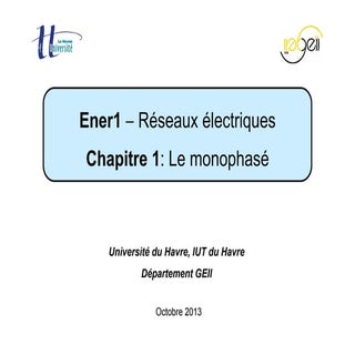 Ener1 - CM1 - Monophasé