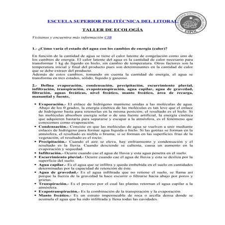 Ecologia en www.espol.edu.ec