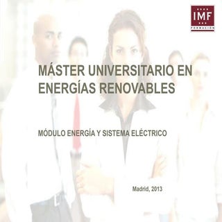 Energías Renovables: Energía y Sist...