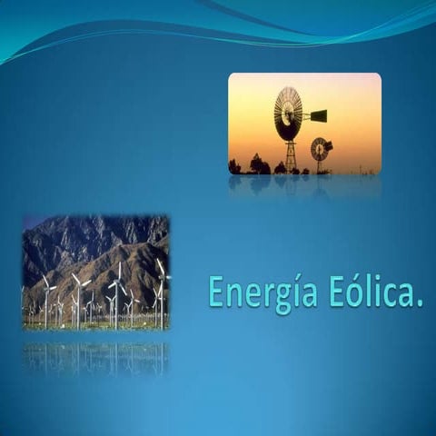Energía eólica