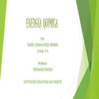 Energía química 