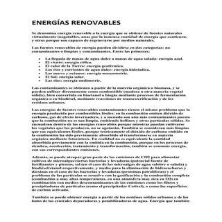 Energías renovables