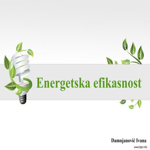 Energetska efikasnost