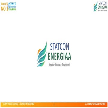 Energy storage systems ESS ppt 