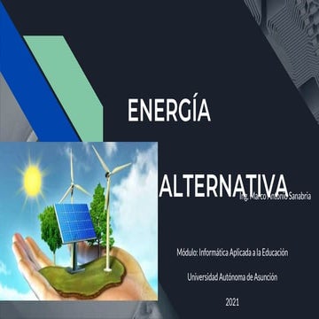 Energía Alternativa