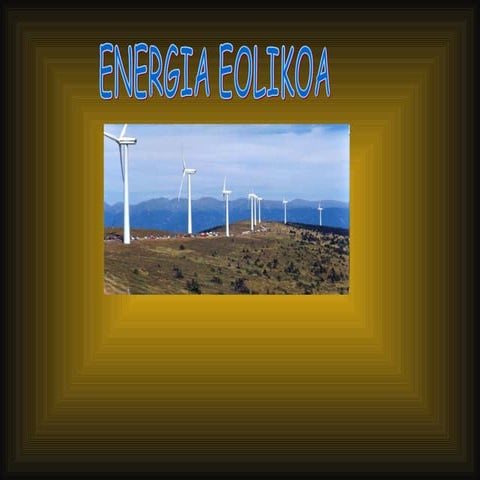 Energia Eolikoa