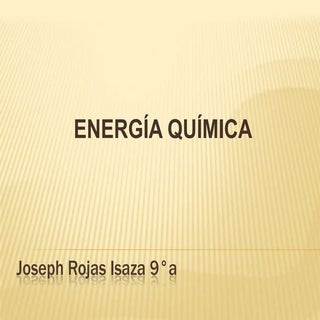 Energia química