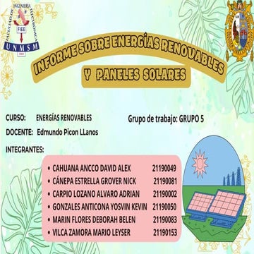 La Perovskita y su Futuro en la Energia Solar | PDF