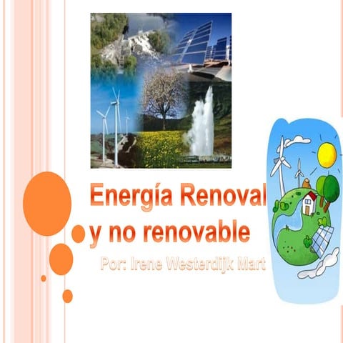 Energia renovable y no renovable