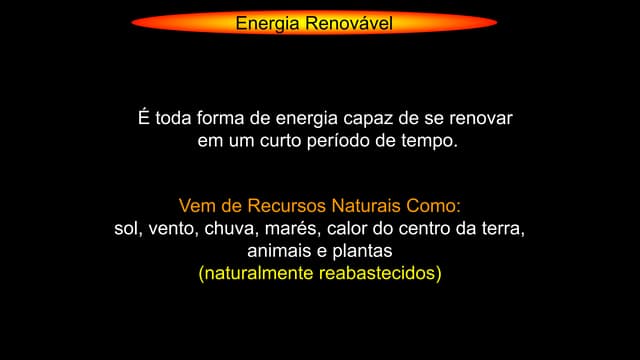 Energia Renovável