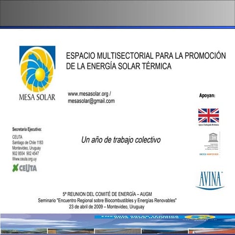 Energia Solar Termica Mimbacas