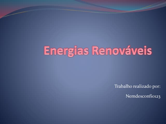 Energias renováveis -trabalho (1)