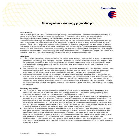 Energy Security | PDF