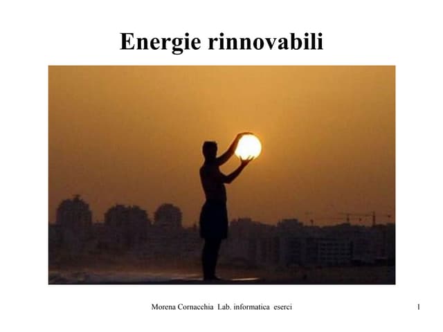 Energie Rinnovabili Morena