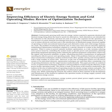 Optimization in power system | PPTX