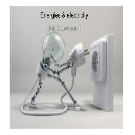 Energies and electricity